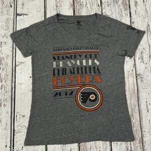 Women's Philadelphia Flyers Stanley Cup NHL Hockey 2012 SOFT Tee Tshirt